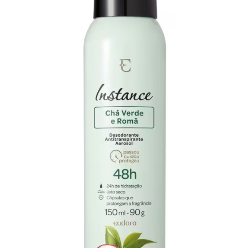 Antitranspirante Instance Chá Verde e Romã