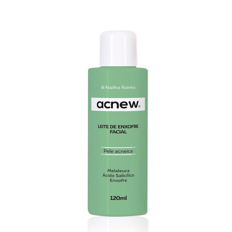 Acnew Melaleuca Leite de Enxofre Facial Antiacne 120ml