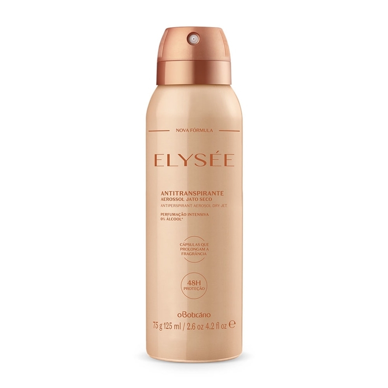 Desodorante Antitranspirante Aerossol Elysée 75G/125Ml