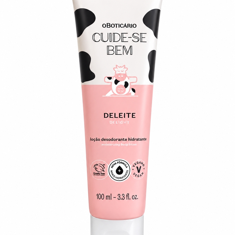 Loção Desodorante Hidratante Corporal Cuide-se Bem Deleite 100ml