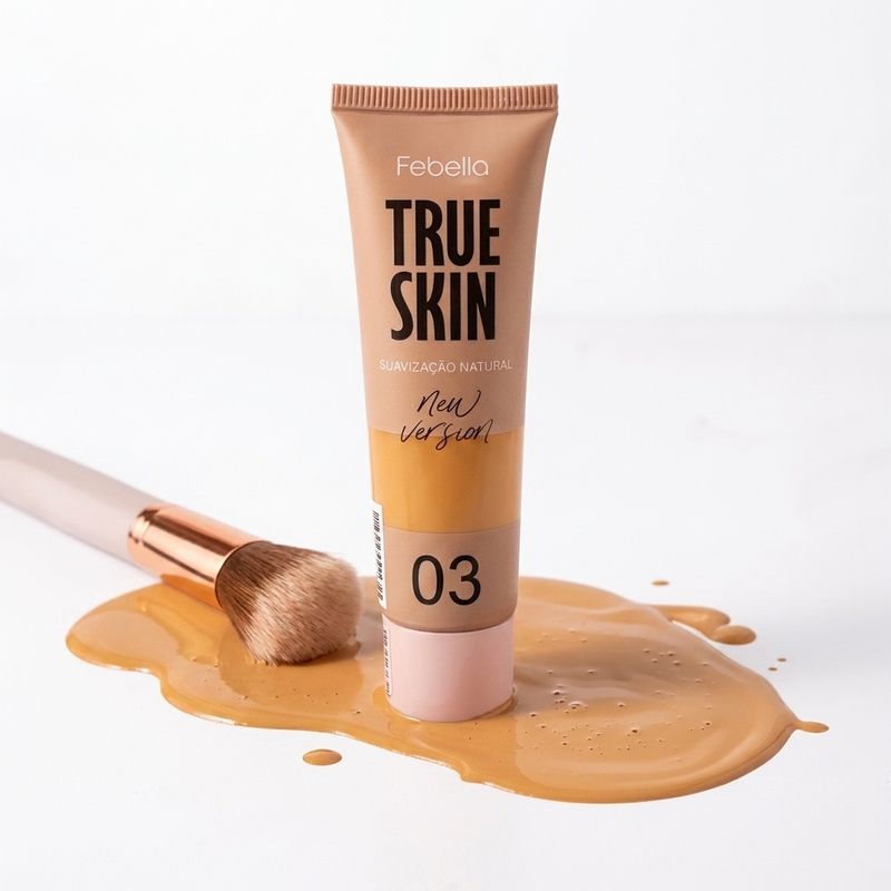 True Skin Base Ultra Matte 35ml - Cor 03