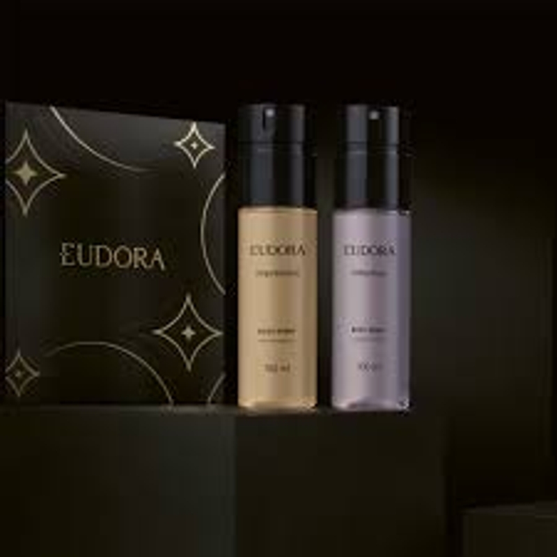 kit Presente Eudora Body Spray Desod. Impression 100ml e Intention 100ml