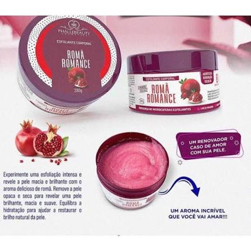 Esfoliante Corporal Romã Romance - 280g - foto 3