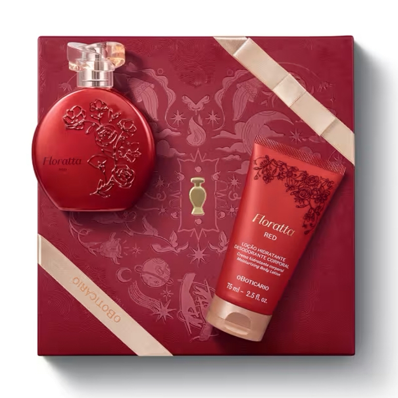 Kit Presente Floratta Red (2 itens)
