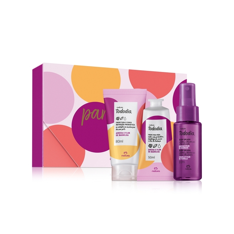 Presente Natura Tododia Feliz Aniversário (3 produtos)