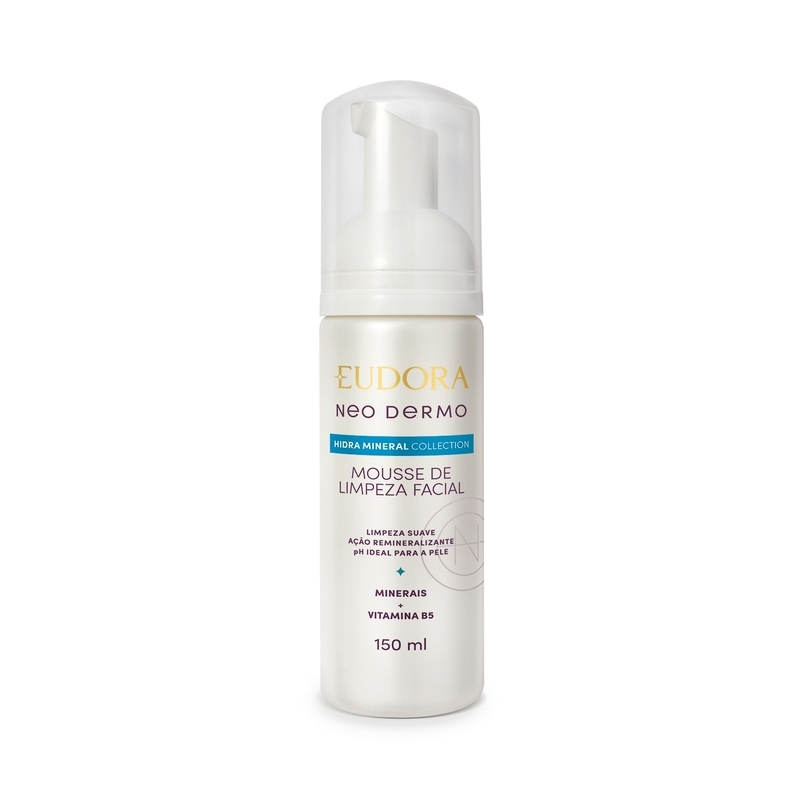 Mousse de Limpeza Facial Neo Dermo Hidra Mineral Collection 150ml