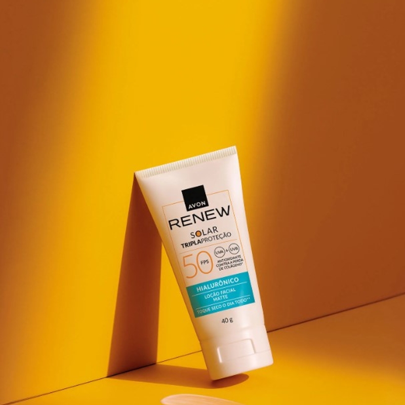 Protetor Solar Facial Renew Hialurônico FPS50 40g - foto 2