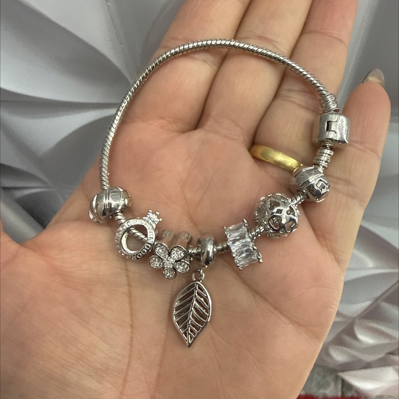 PULSEIRA TREVO AÇO INOX
