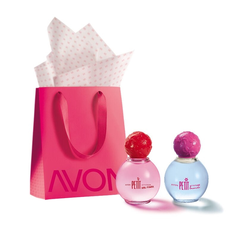 Petit Attitude Girl Power Deo Colonia 
Petit Attitude Lavanda Deo Colonia 
Sacola de Presente P