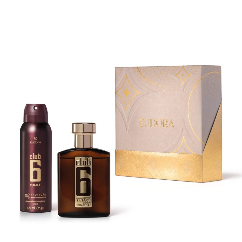Kit Presente Natal Club 6 Voyage (2 Itens)