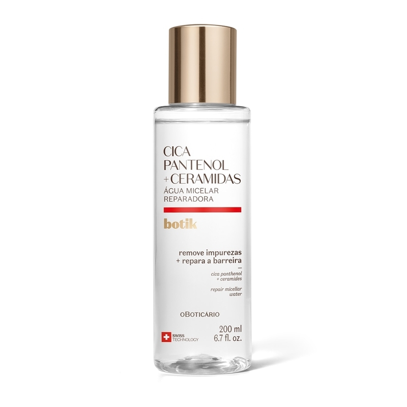 Água Micelar Reparadora Botik Cica Pantenol E Ceramidas 200ml