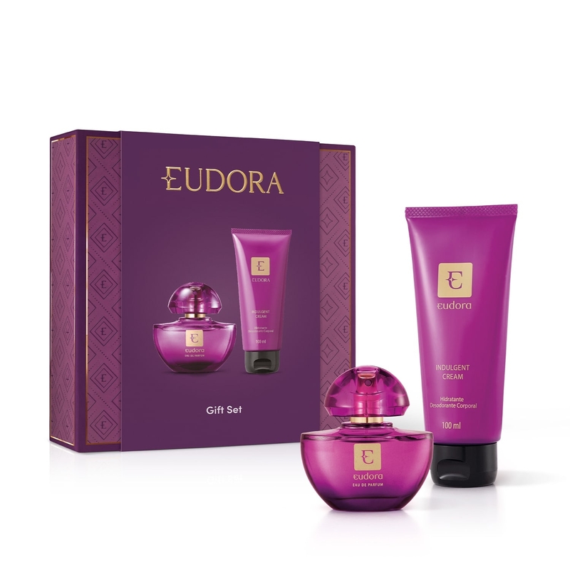 Kit Presente Eudora Roxo Miniatura (2 itens)