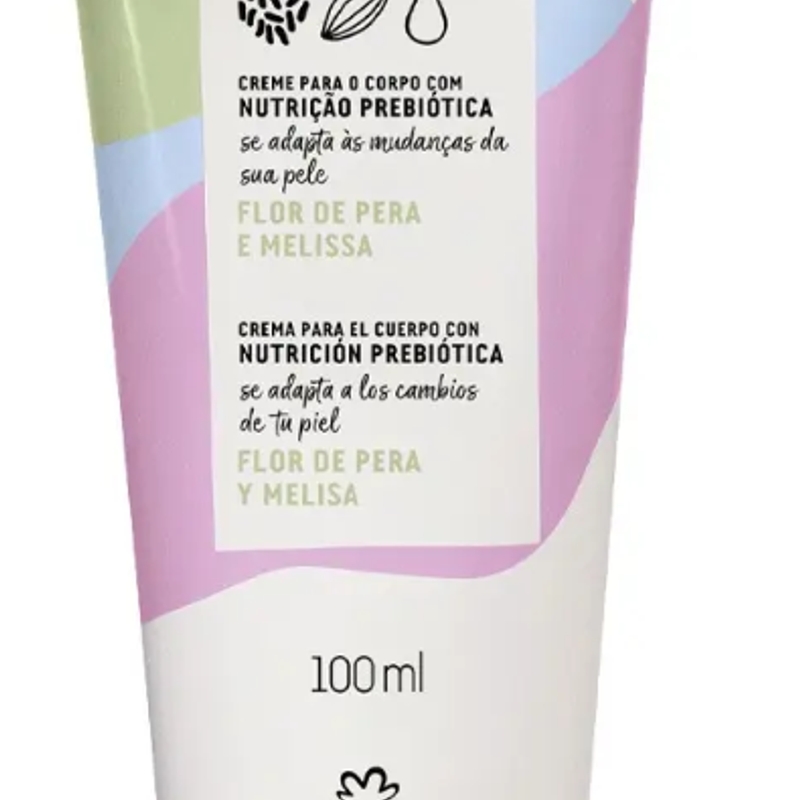 Creme Desodorante Nutritivo Corporal Tododia Flor de Pera e Melissa
