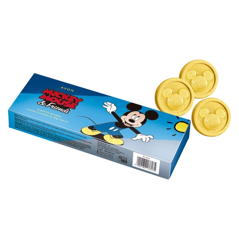 Sabonete em Barra Mickey Mouse - 50 g