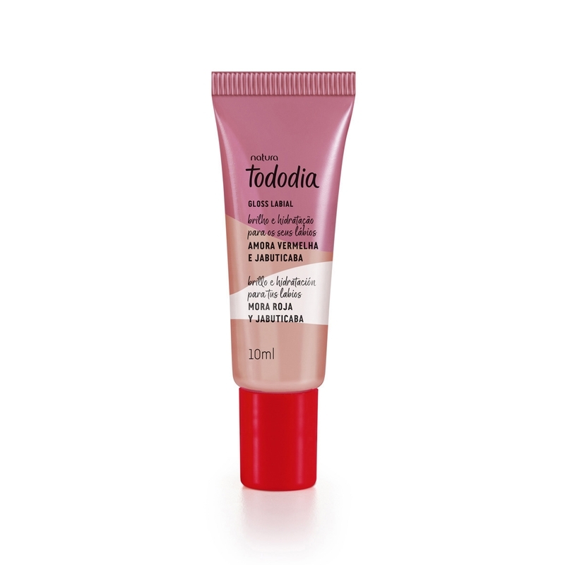 Gloss Labial Tododia Amora Vermelha e Jabuticaba 10 ml