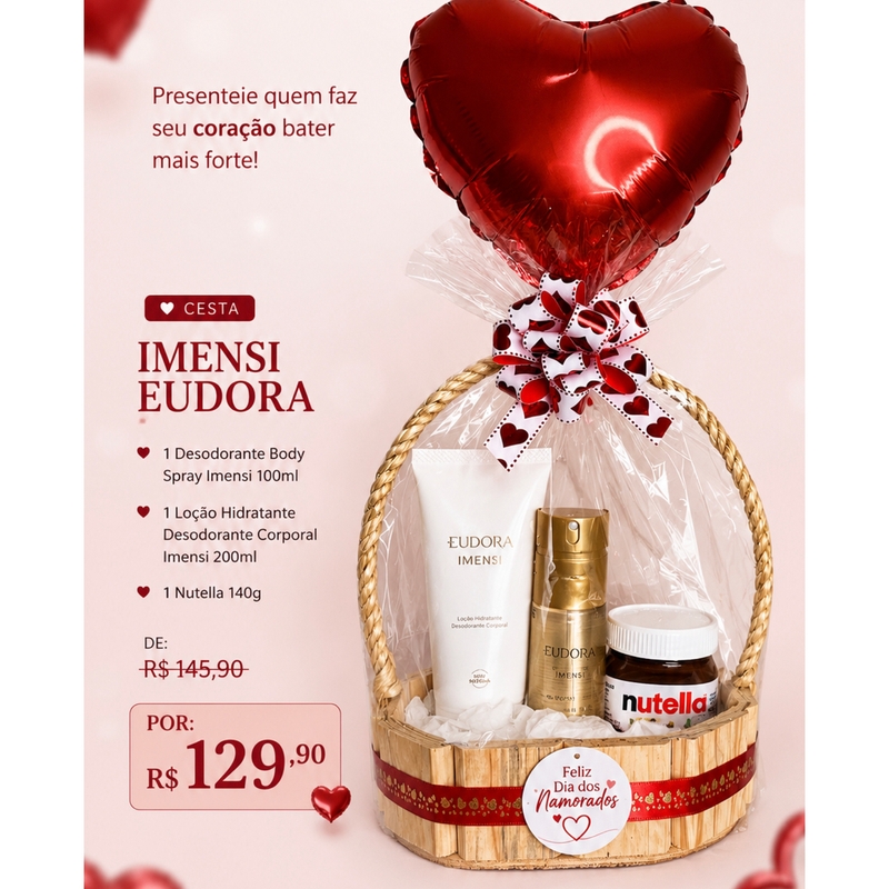 Cesta Imensi Eudora -  Opção Feminina