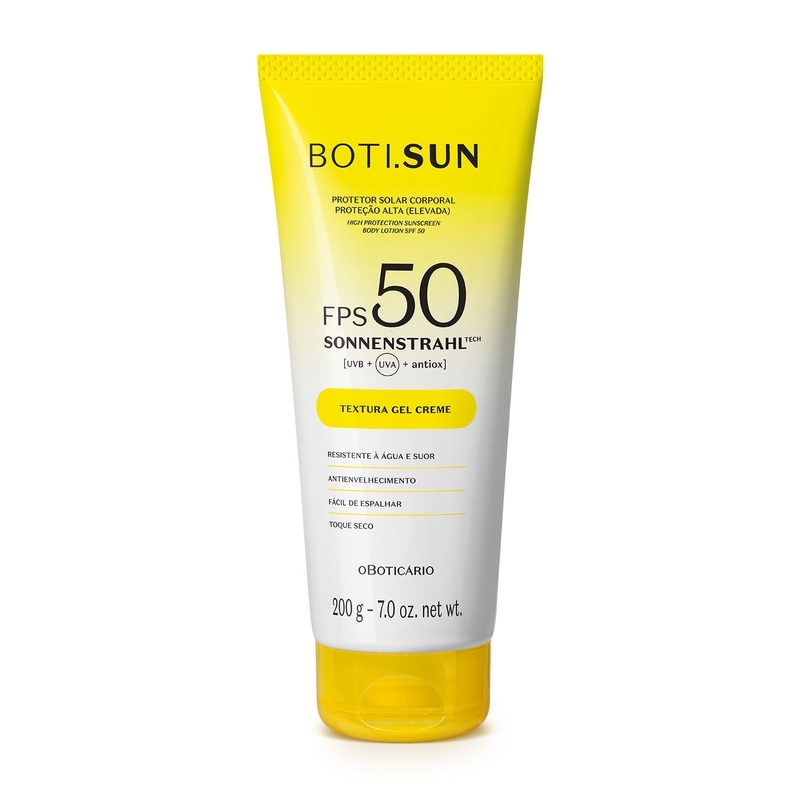 Protetor Solar Corporal FPS50 Boti.Sun 200g