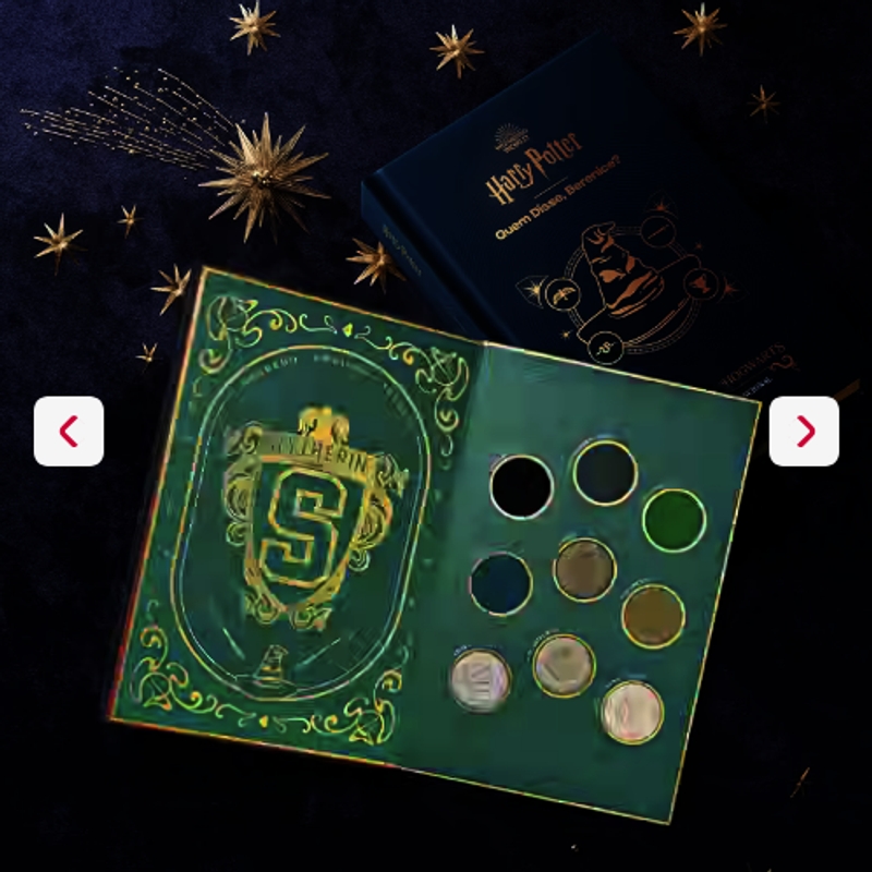 Paleta De Maquiagem  Multifuncional Harry Potter Quem Disse, Berenice? Bem-Vindo À Hogwarts  54G - foto 9