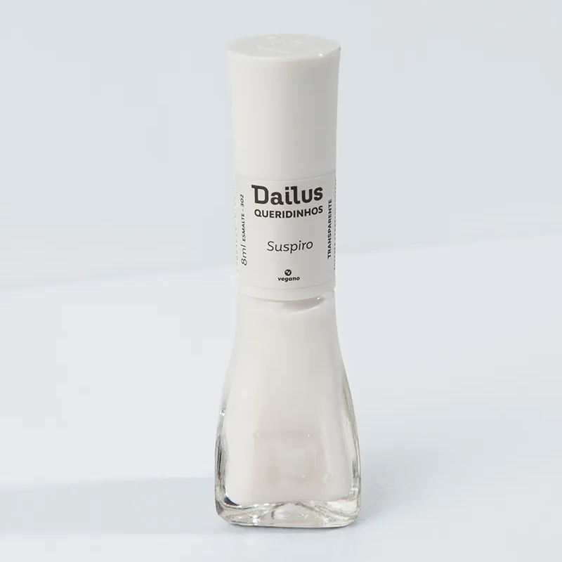 Esmalte Queridinhos Transparente - Suspiro