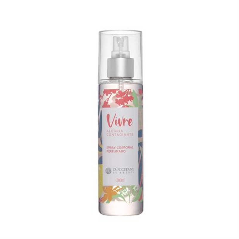 Spray Corporal Perfumado Alegria Contagiante Vivre 200ml