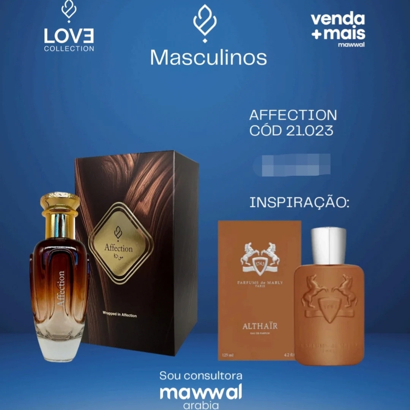 Perfume Affection Mawwal Masculino 100ml