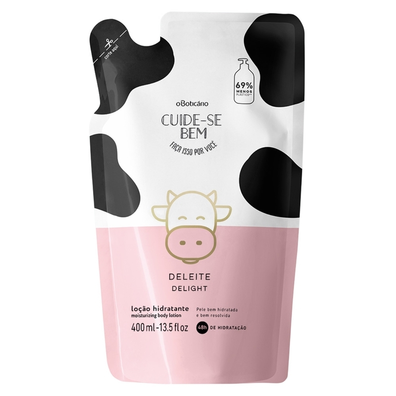 Refil Hidratante Cuide-Se Bem Deleite, 400Ml