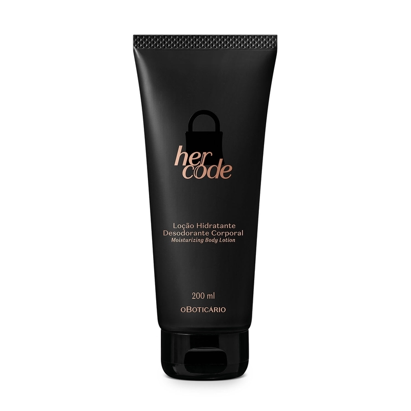 Loção Hidratante Desodorante Corporal Her Code 200ml