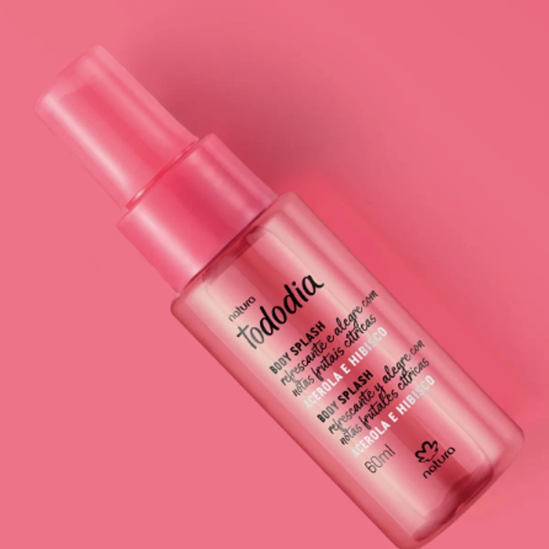 Body Splash Tododia Acerola e Hibisco 60ml