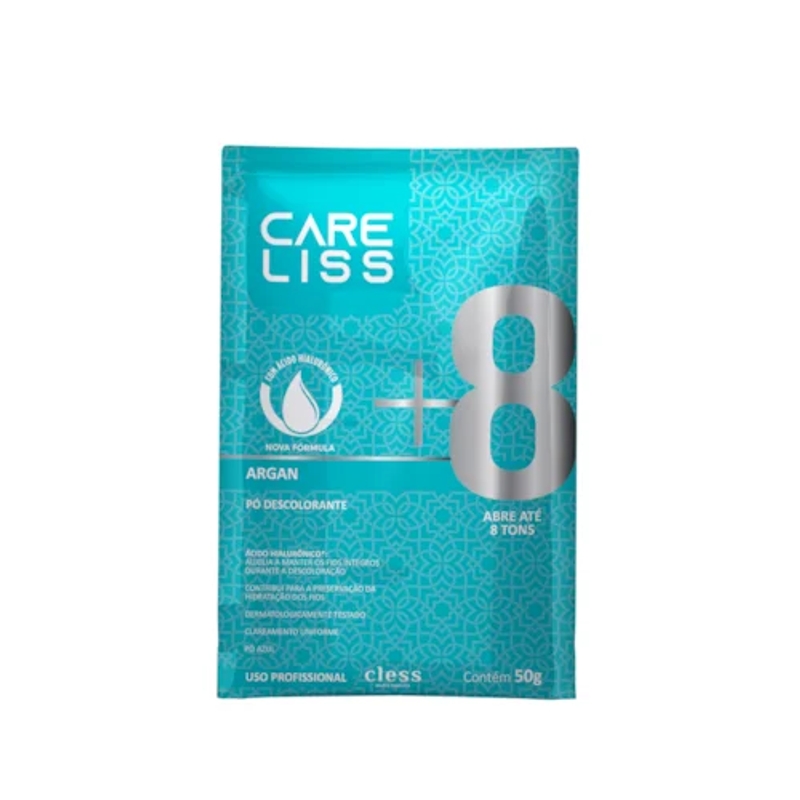 Pó Descolorante Capilar Argan Care Liss 50g