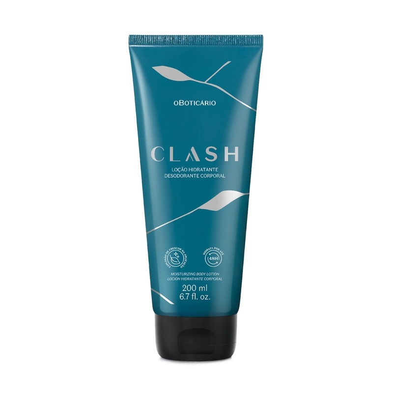 Loção Hidratante Desodorante Corporal Clash 200ml