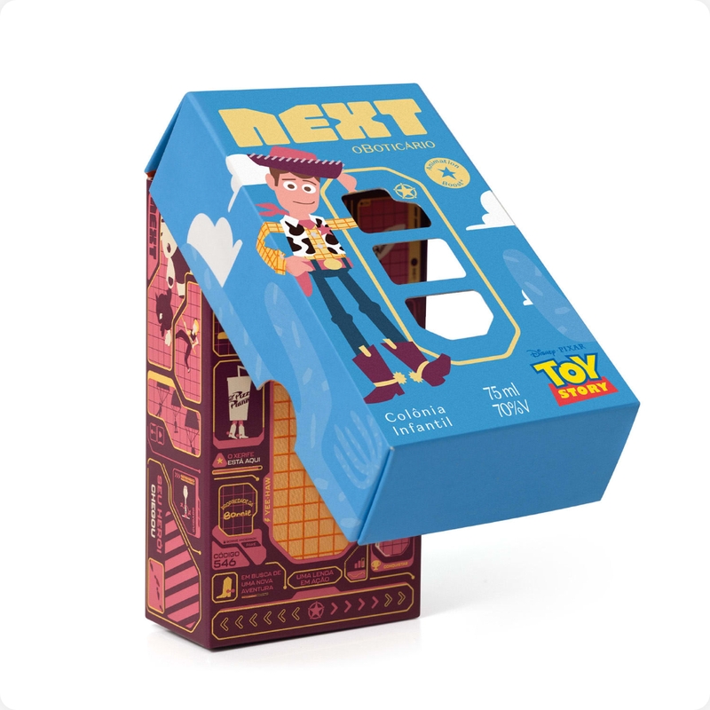 Colônia Infantil Toy Story Next Rodeio do Xerife 75ml - foto 3