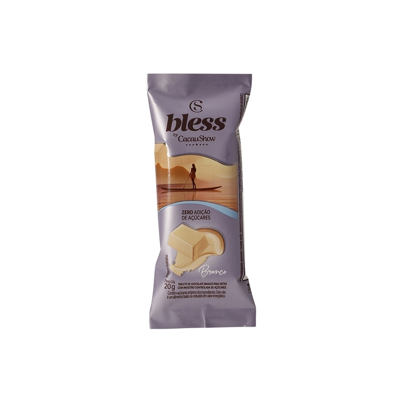 Tablete Bless Zero Adição de Açúcar Branco 20g