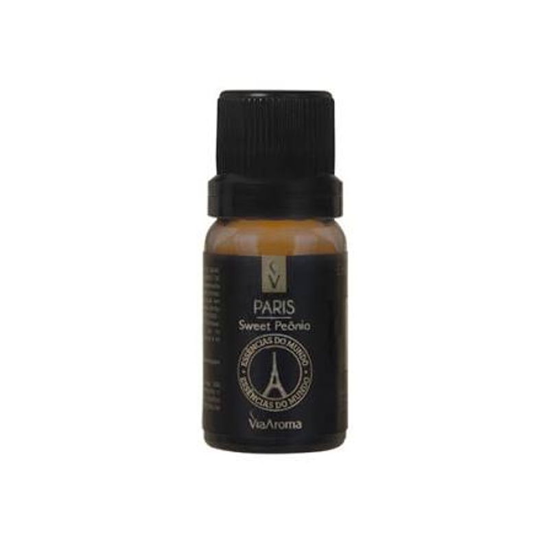 Essência Via Aroma Paris Sweet Peônia - 10ml