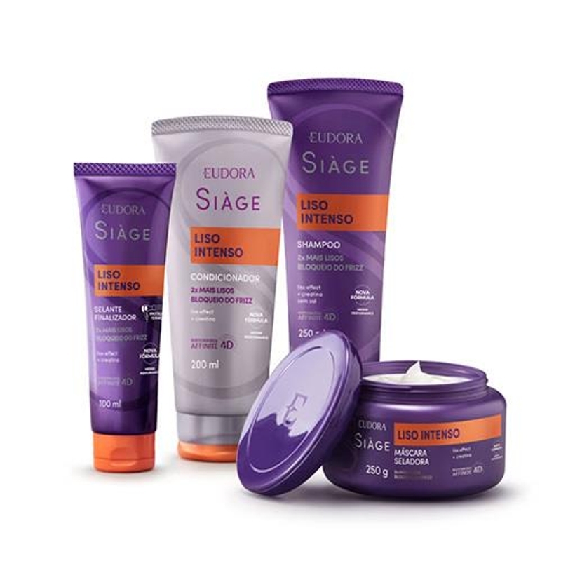 Combo Siage Liso Intenso (4 Itens)