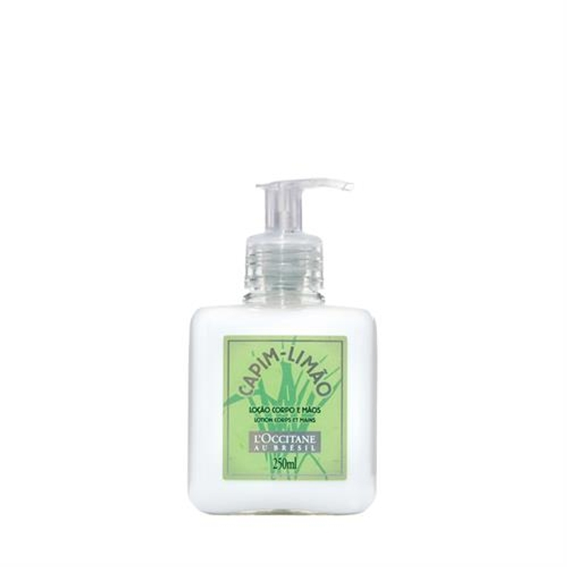 Loção Desodorante Corpo e Mãos Capim-Limão 250ml