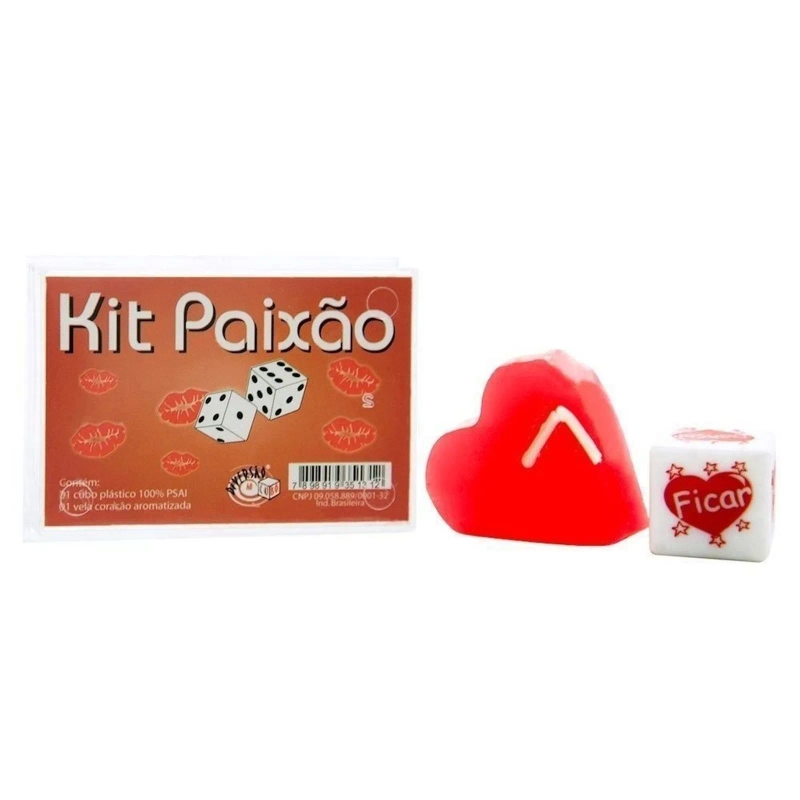 Kit Paixão Diversão Ao Cubo