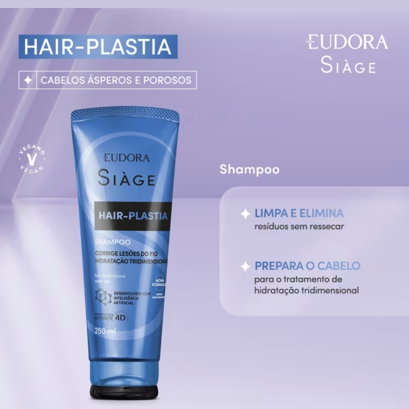 Siàge Shampoo Hair-Plastia 250Ml - foto 2