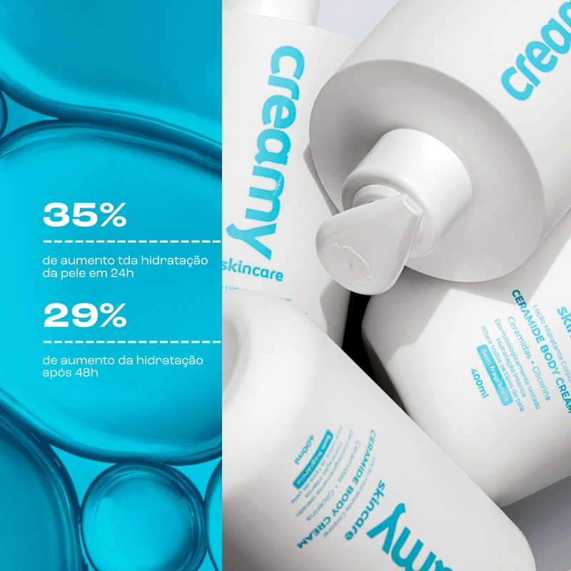 Loção Hidratante Fortalecedora - Ceramide Body Cream 400ml - foto 2