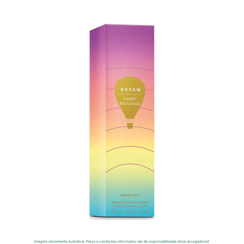 Dream Viagem Encantada Body Splash Colônia 200Ml - foto 2