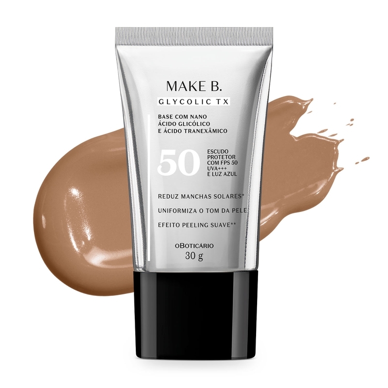Base Líquida Make B. Glycolic Tx Cor 190 30G
