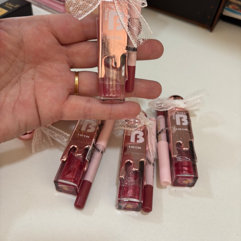 Lip Gloss Bobbi Rara Kit C/ Lápis