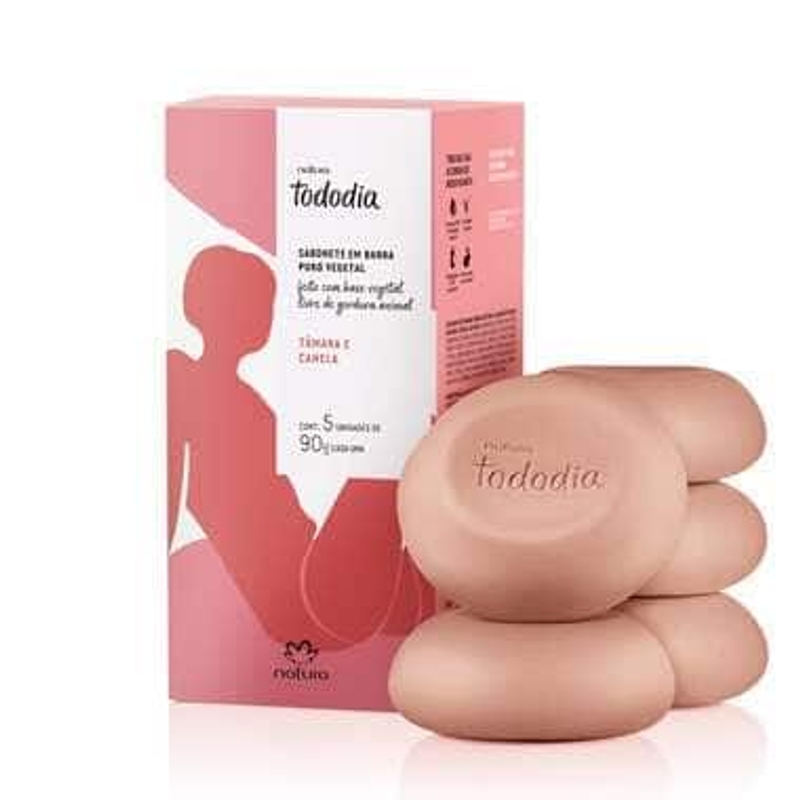 TODODIA SAB BARRA TAMARA CANELA 5X90G