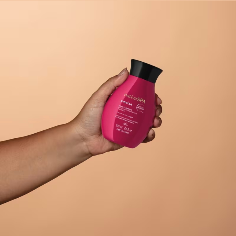 Óleo Glorioso Hidratante Desodorante Corporal Nativa Spa Ameixa 200ml - foto 4