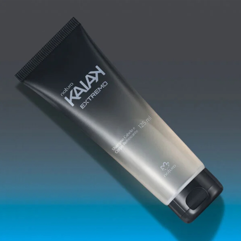 Shampoo Refrescante Cabelo e Corpo Kaiak Extremo 125 ml