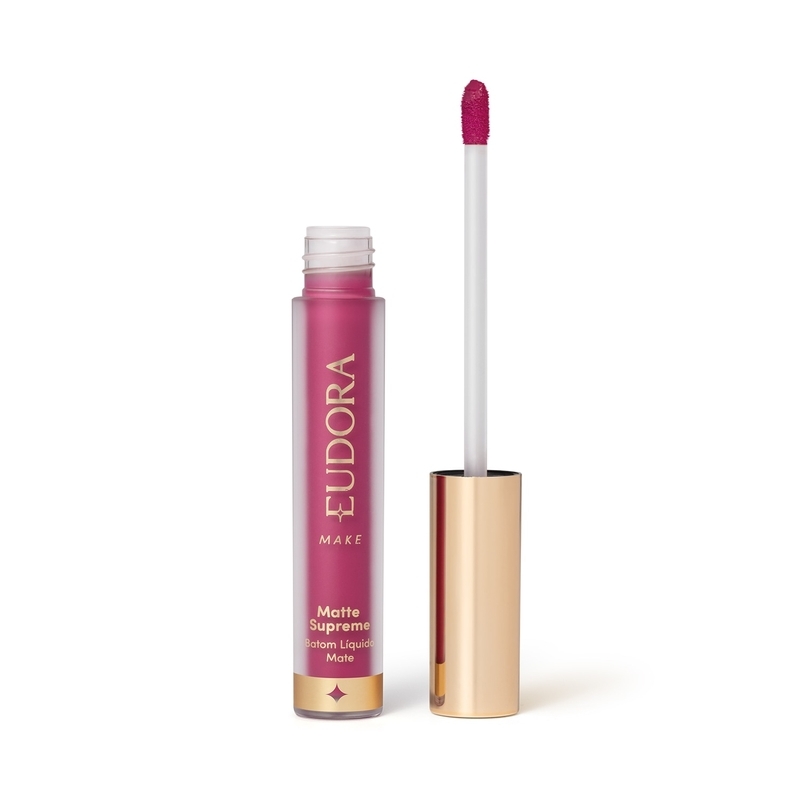 Batom Líquido Matte Supreme Fúcsia Valioso 4,0ml