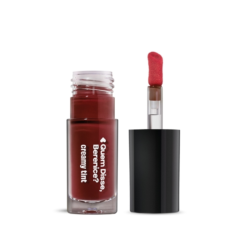 Gloss labial Creamy Tint Vermelho Cereja Profundo Quem Disse, Berenice? 4ml