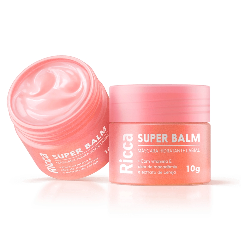Máscara Hidratante Labial Super Balm Ricca