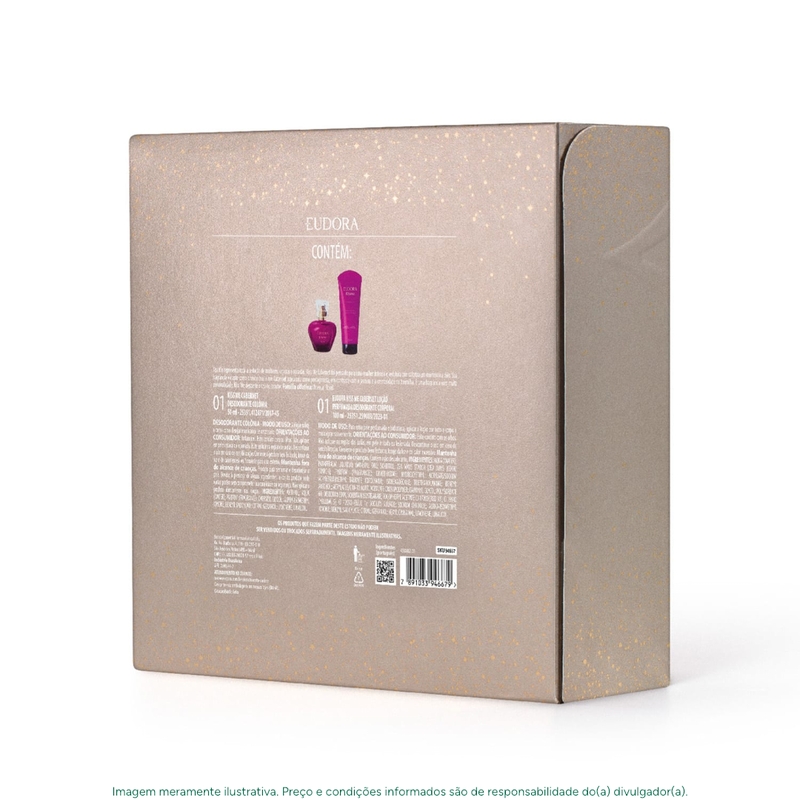 Kit Presente Eudora Kiss Me Cabernet (2 Itens) - foto 6
