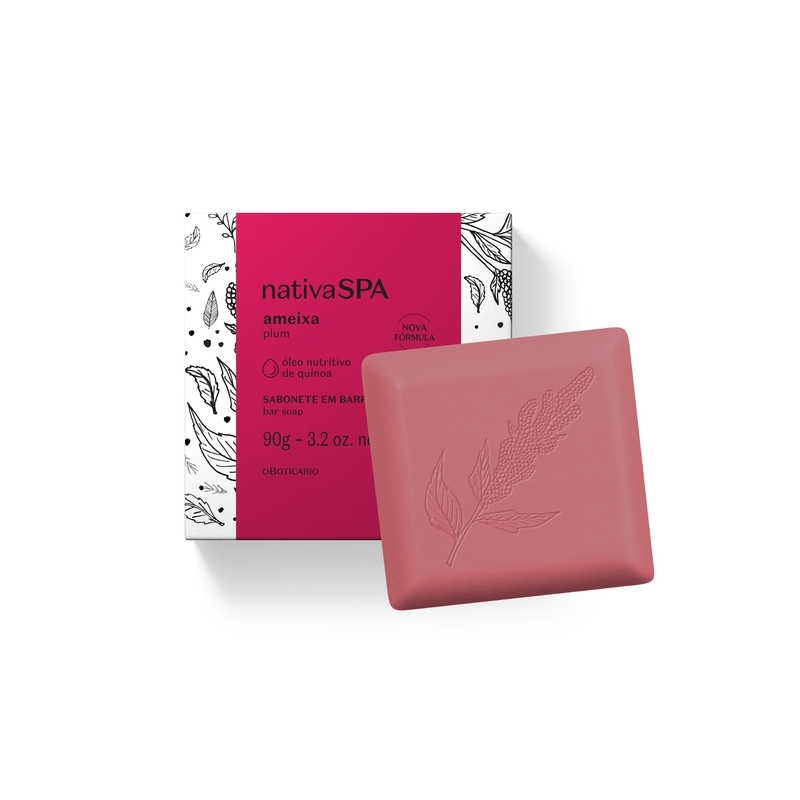 Sabonete Em Barra Nativa Spa Ameixa 90 G