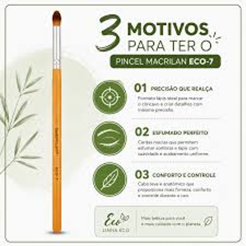Pincel para esfumar linha eco - foto 4